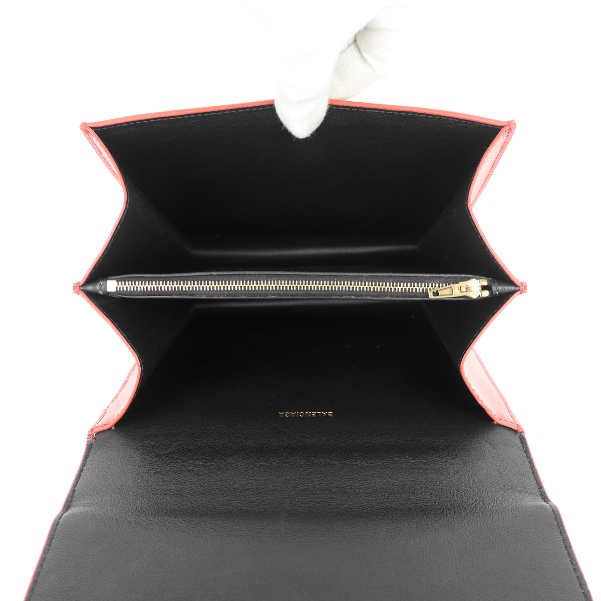 Sharp Lizard Embossed Leather Flap Bag