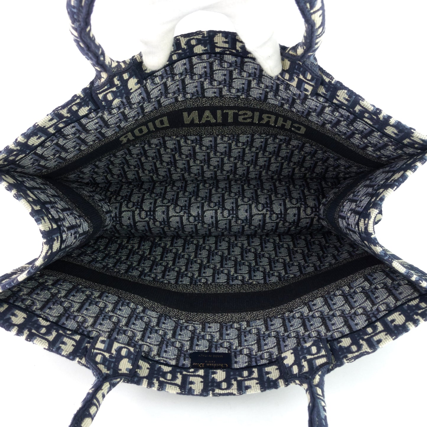 Oblique Canvas Book Tote Bag