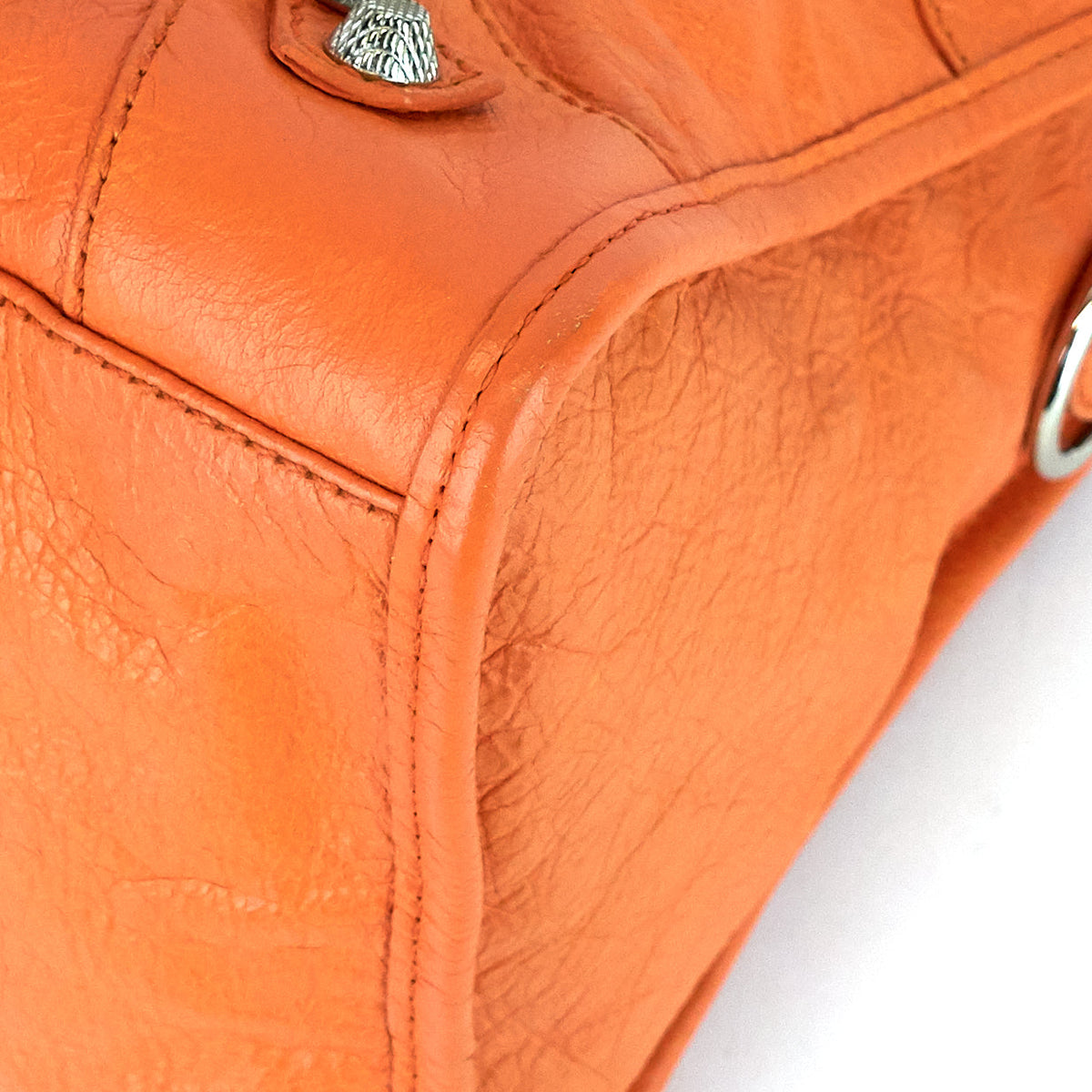 Part Time Classic Studs Leather Handbag