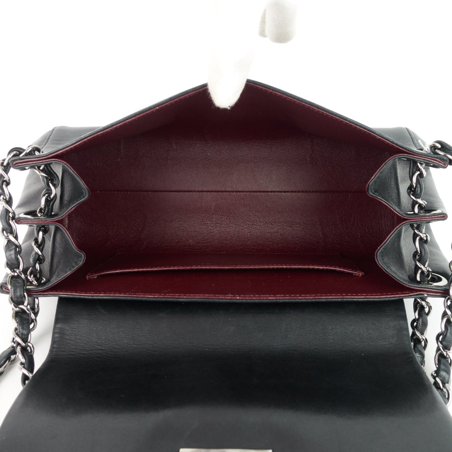 Top Quality Chanel Lambskin Leather Fliplock Shoulder Bag