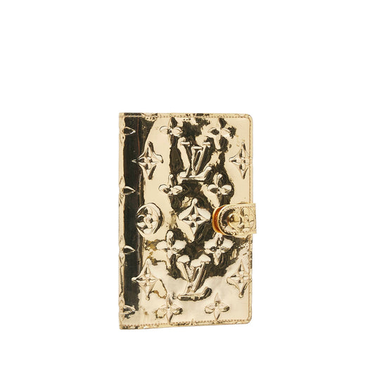 LOUIS VUITTON Monogram Miroir Small Ring Agenda Cover Other SLG