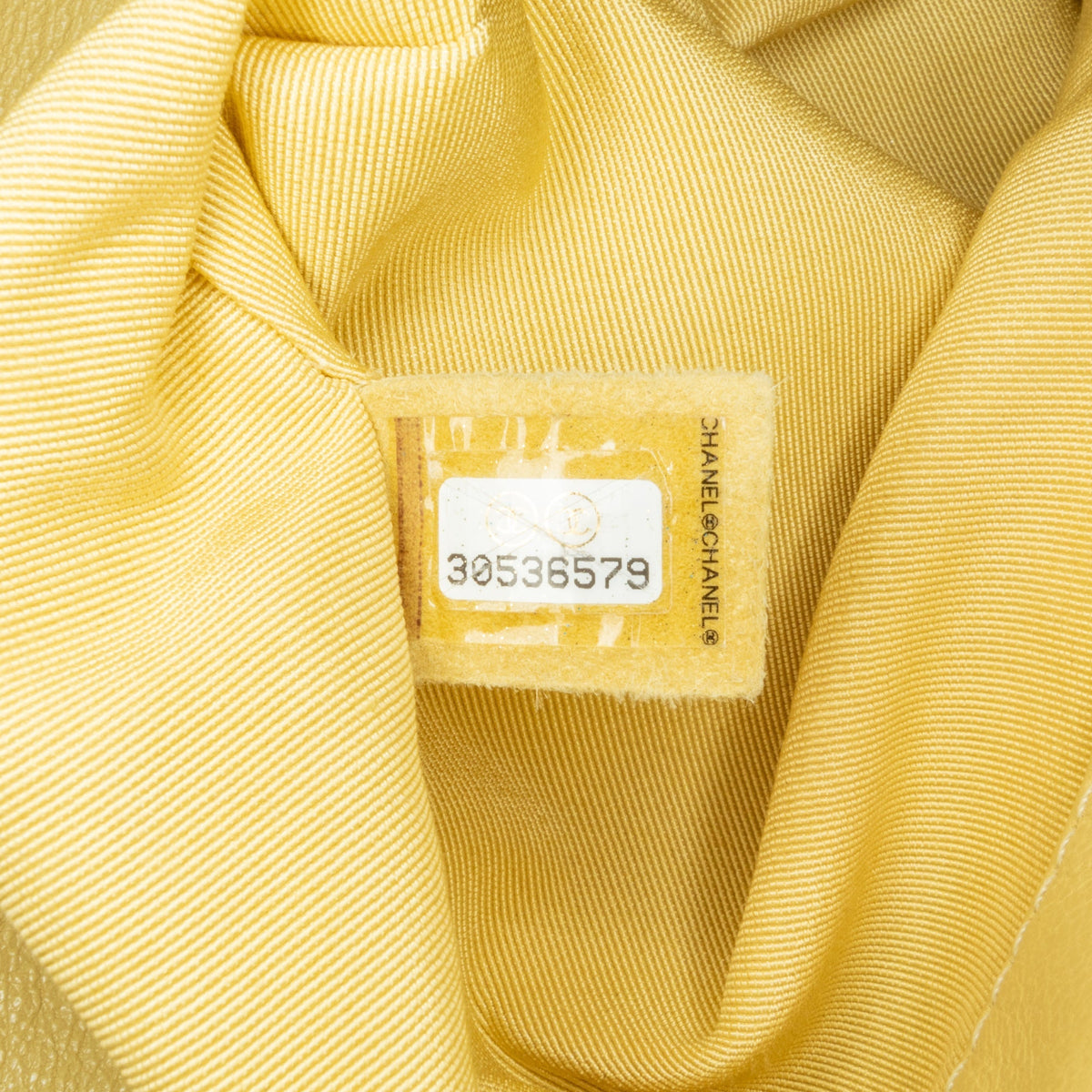 Yellow Chanel Medium Lambskin 19 Flap Satchel