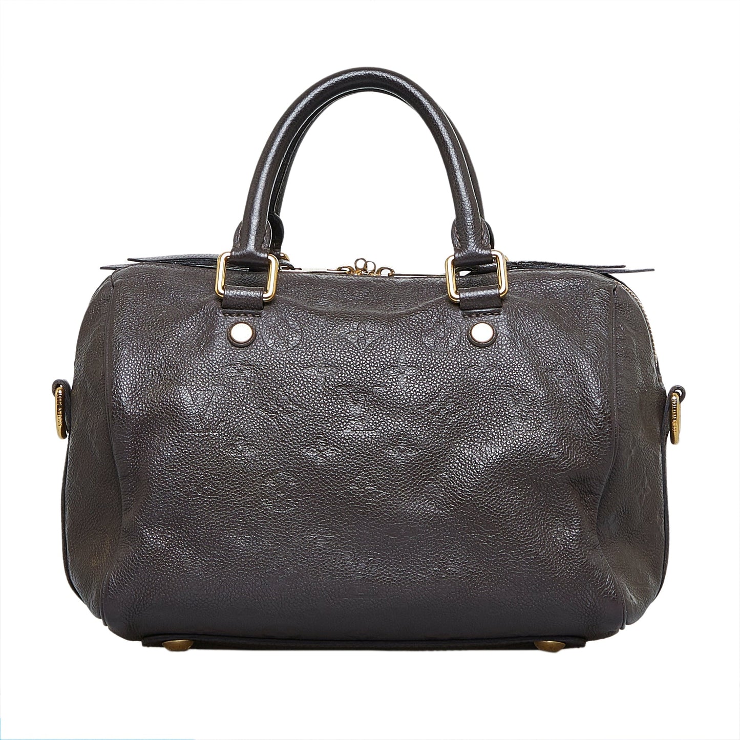 Brown Louis Vuitton Monogram Empreinte Speedy Bandouliere 25 Boston Bag