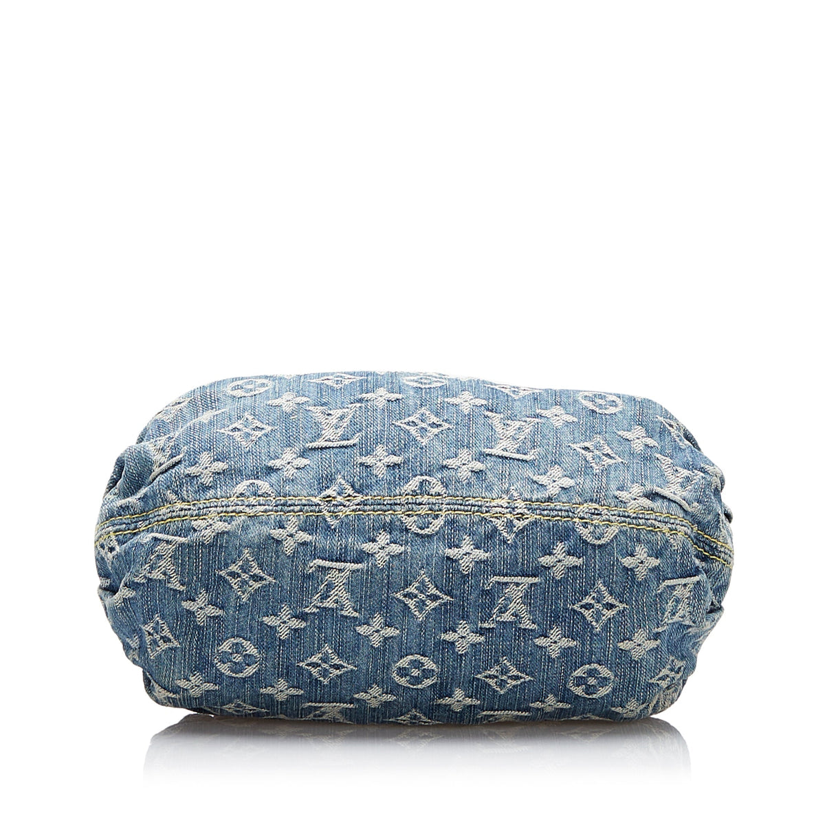 Louis Vuitton Pleaty Blue Monogram Denim