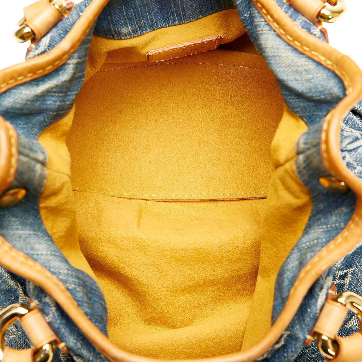 Louis Vuitton Pleaty Blue Monogram Denim