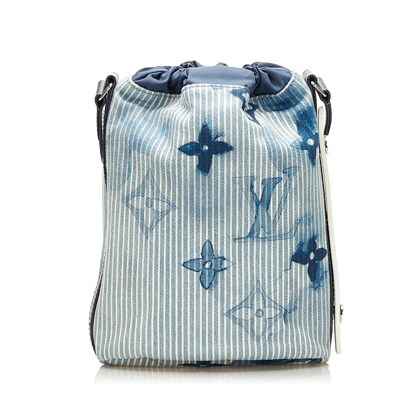 Blue Louis Vuitton Monogram Watercolor Sac Marin BB Bucket Bag