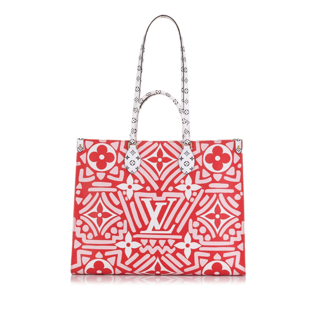 Louis Vuitton Onthego Red Crafty Giant Monogram Canvas