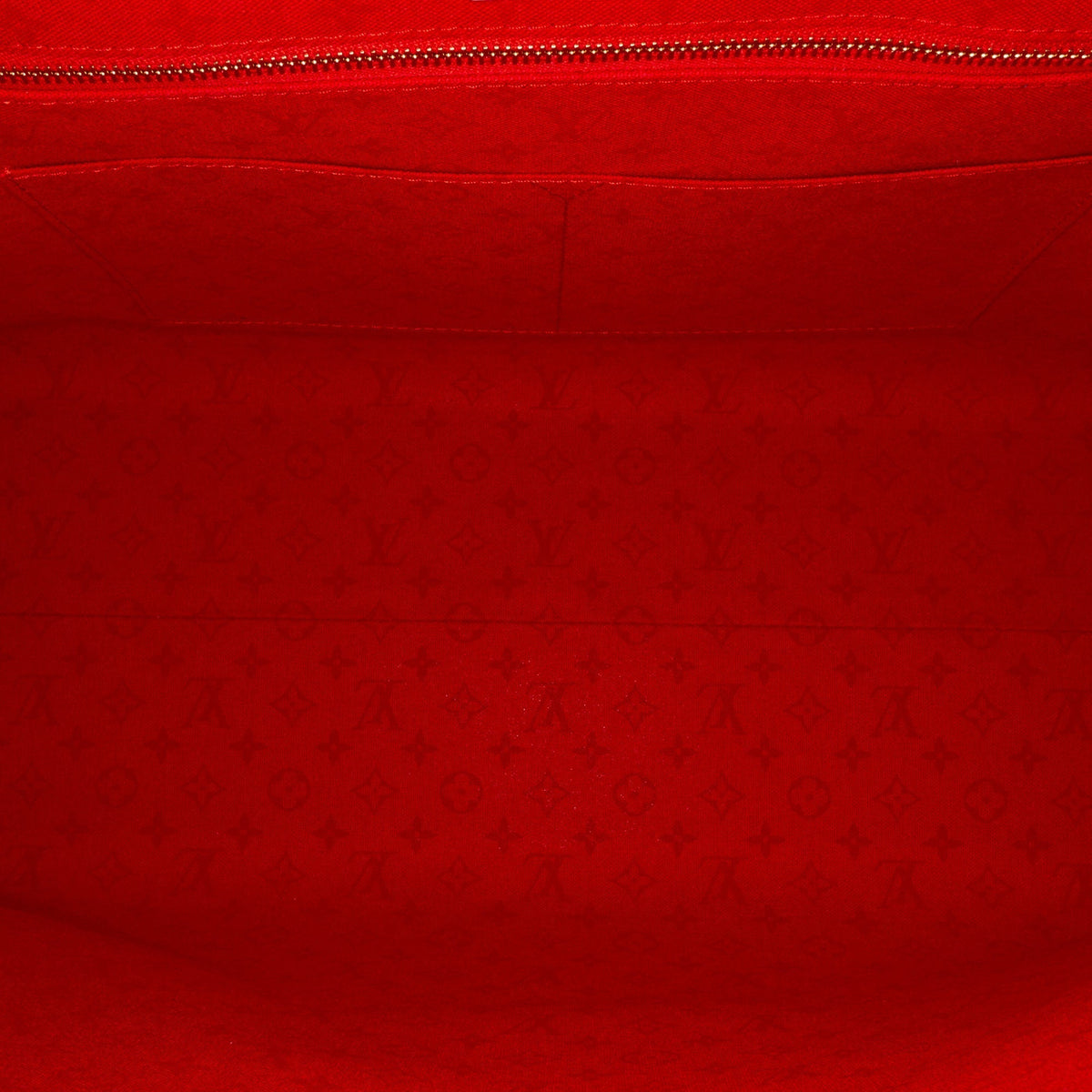 Louis Vuitton Onthego Red Crafty Giant Monogram Canvas