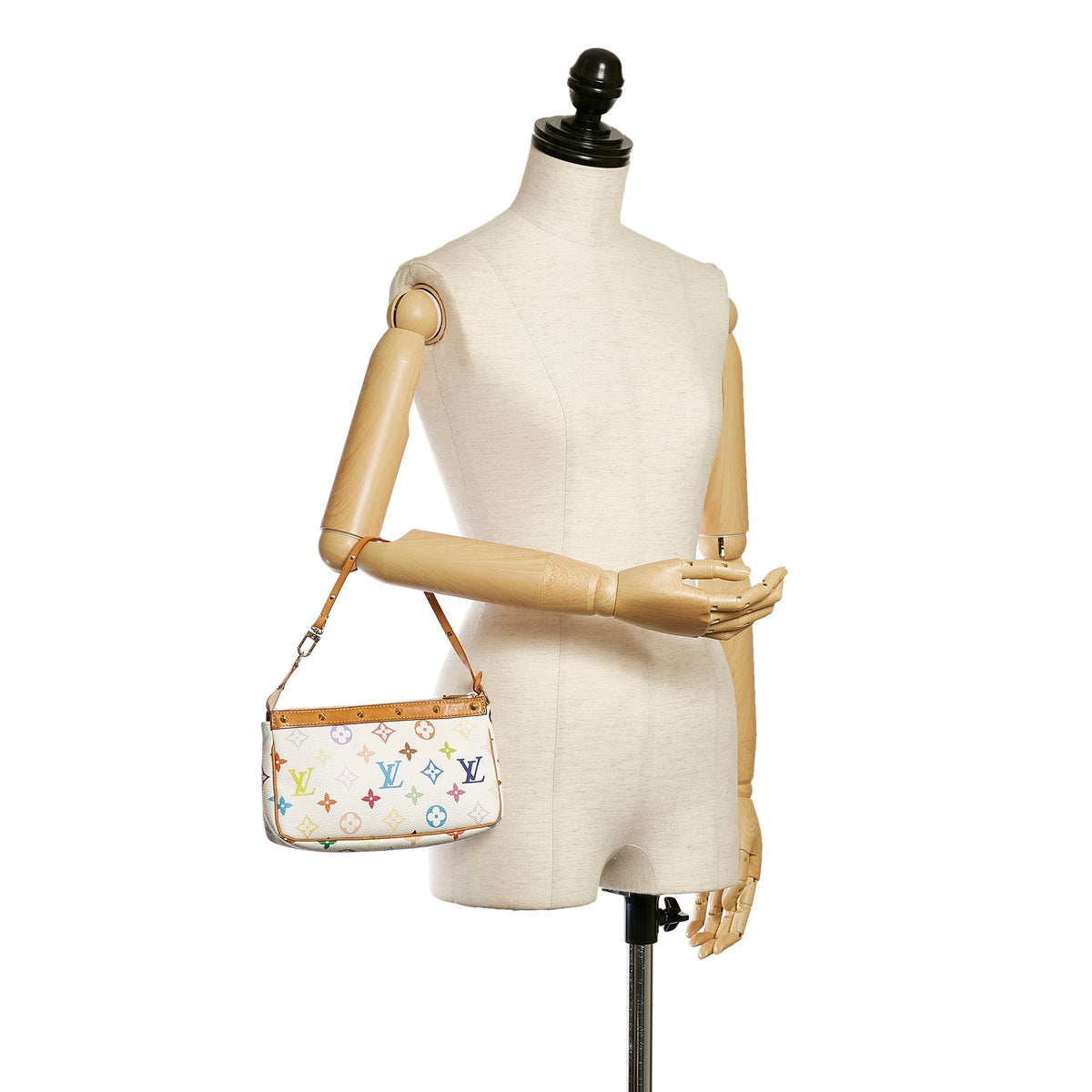 Louis Vuitton Pochette Accessoires Multicolor Monogram Canvas