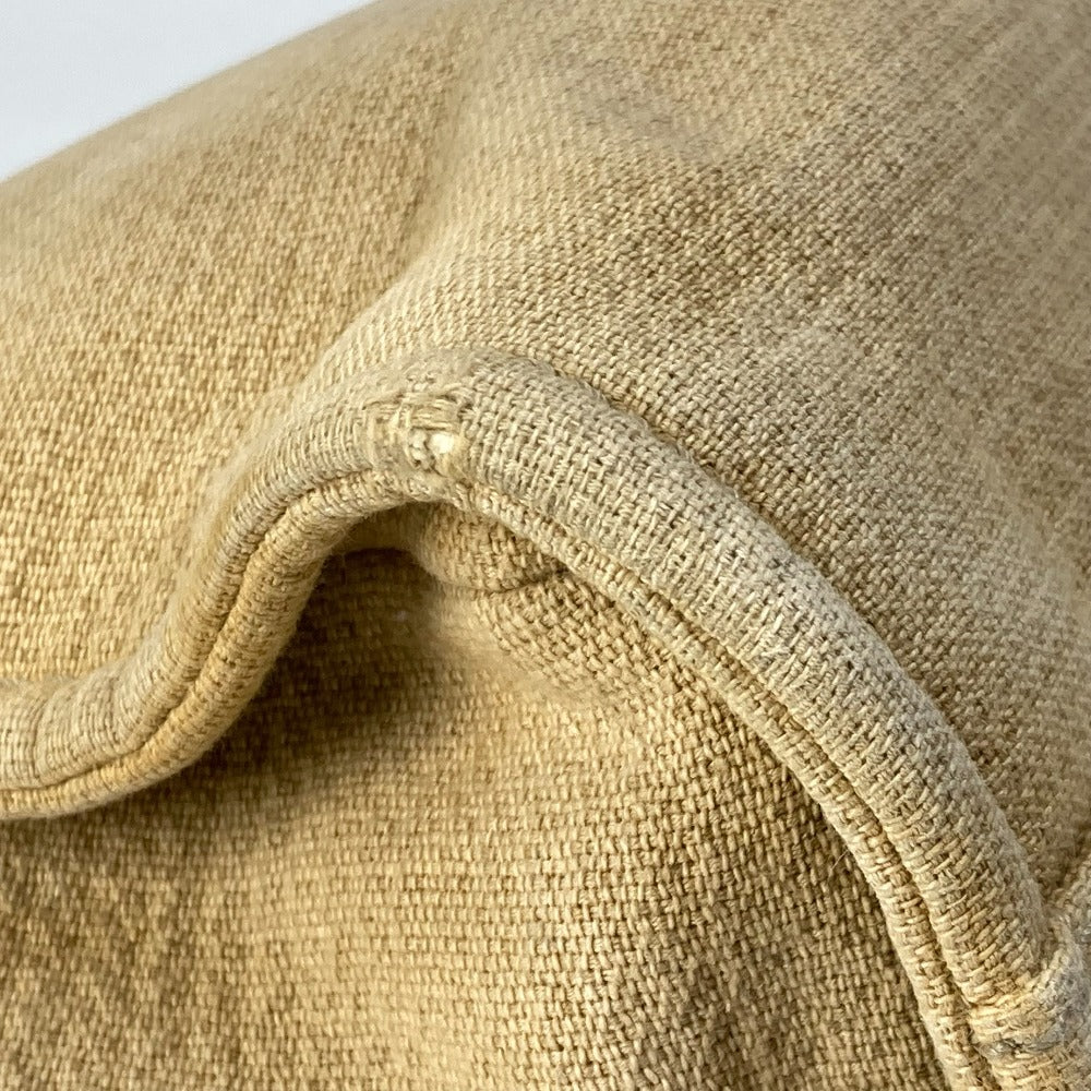 CHANEL Tote Bag Canvas / leather beige Shoulder Bag Shoulder Bag Deauville Women Used