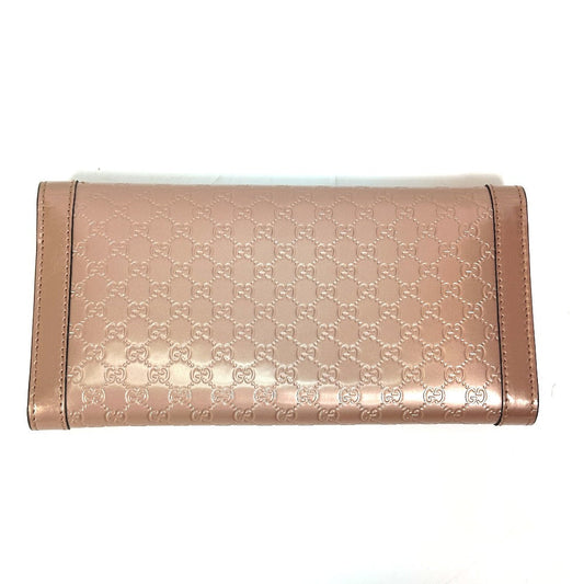 GUCCI Trifold wallet 294977 enamel pink GG Women Secondhand
