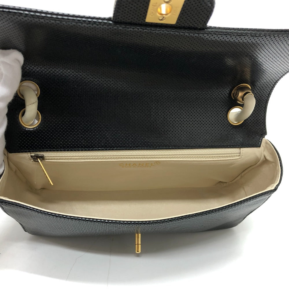 CHANEL Tote Bag Calfskin black COCO Mark CC Women Used