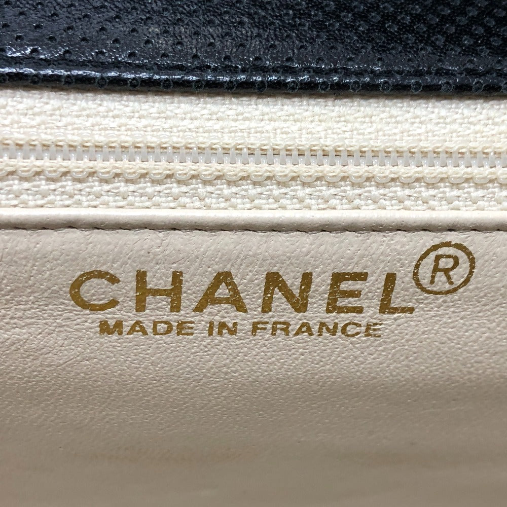 CHANEL Tote Bag Calfskin black COCO Mark CC Women Used