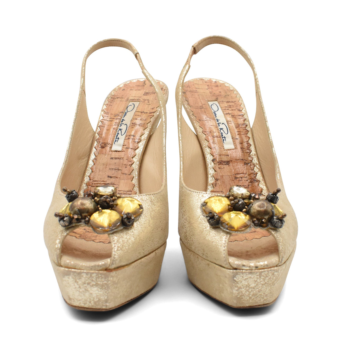 Oscar De La Renta Slingback Heels - Women's 37.5