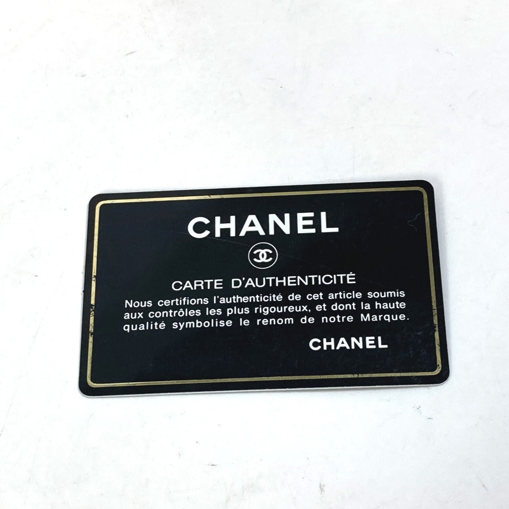 CHANEL Shoulder Bag leather black CC COCO Mark Matrasse quilting Women Used