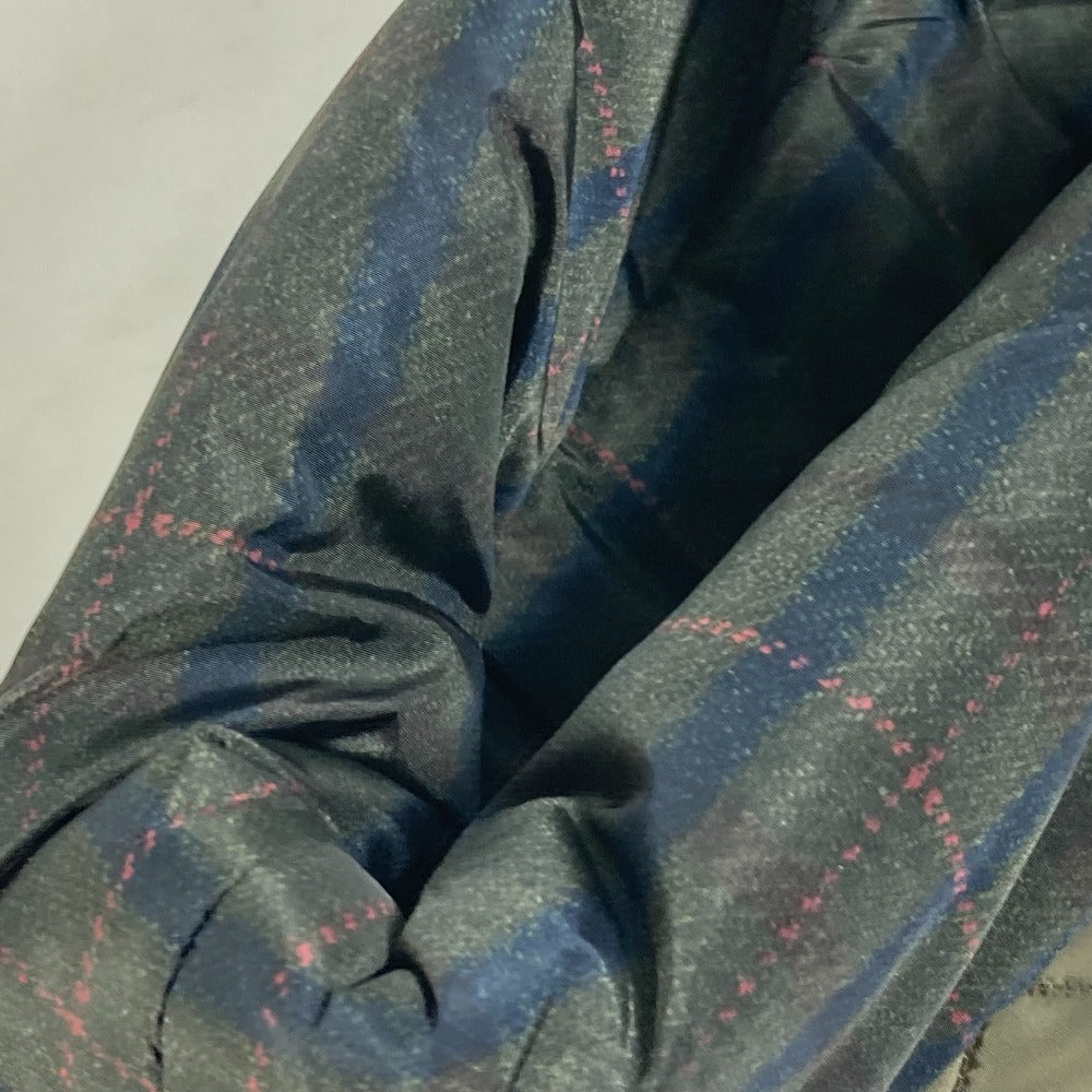 CHANEL Tote Bag A48611 Nylon khaki quilted shawl Cococoon Women Used