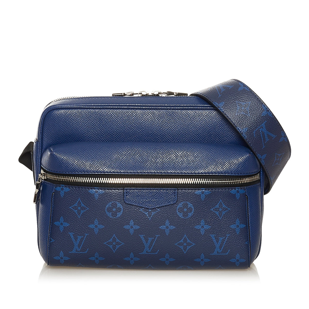 Louis Vuitton Outdoor Messenger Blue Taïgarama