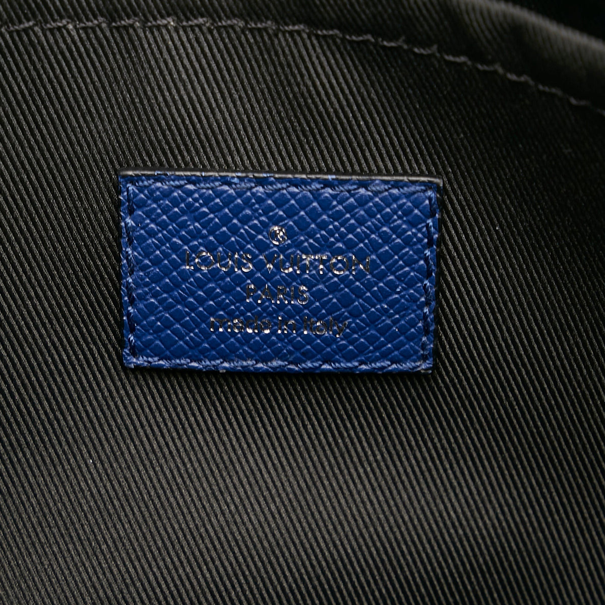 Louis Vuitton Outdoor Messenger Blue Taïgarama