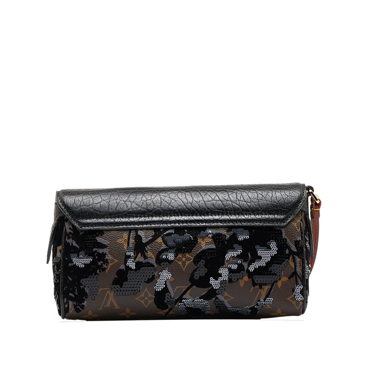 LOUIS VUITTON Monogram Fleur De Jais Manege Clutch Clutch Bag