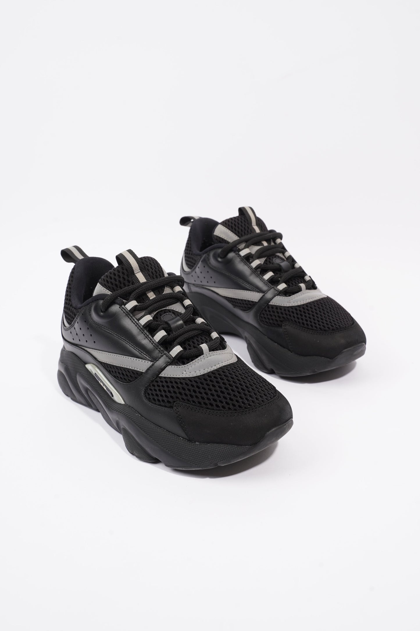Christian Dior B22 Black / Grey Mesh EU 38 UK 5