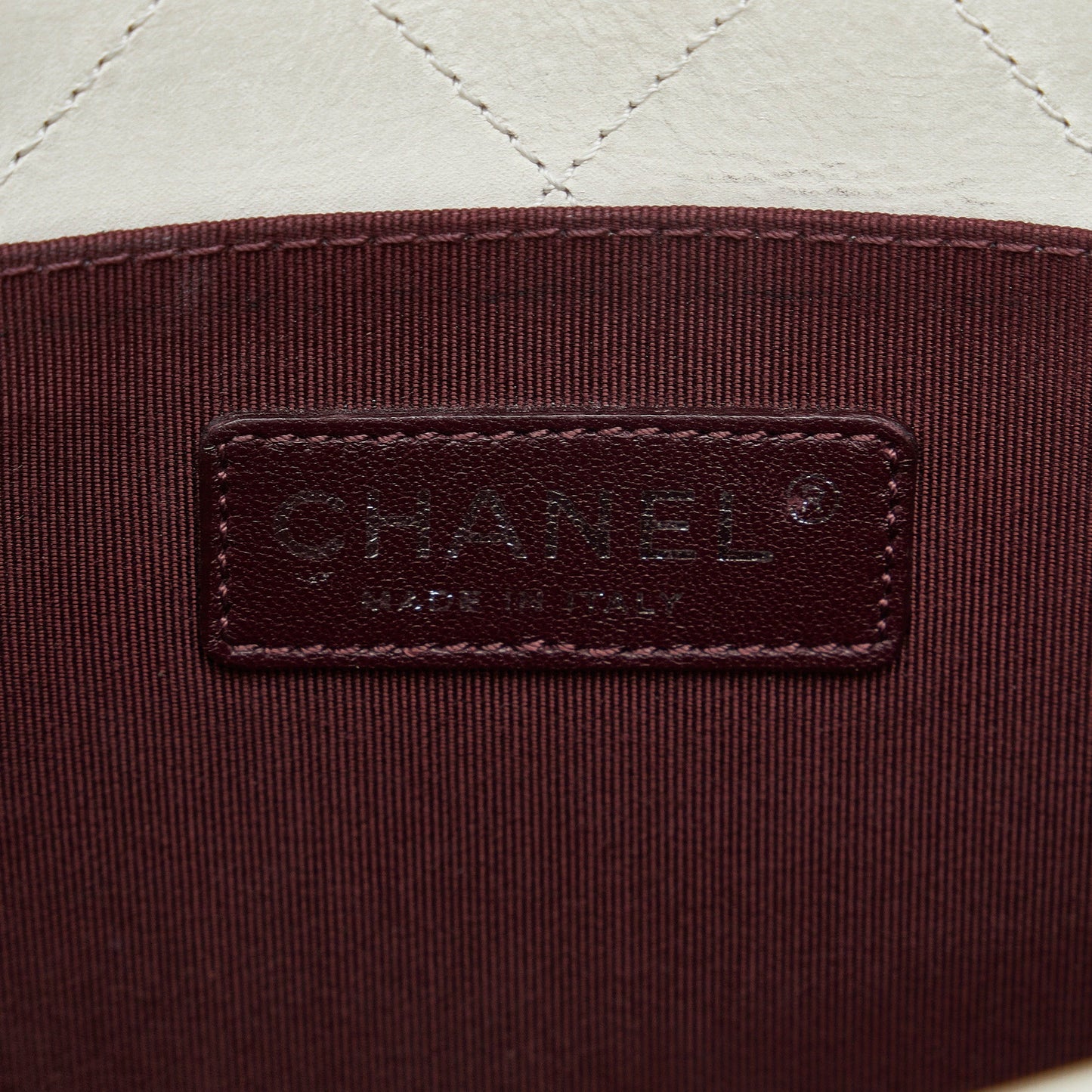 White Chanel Medium Shearling Boy Flap Crossbody Bag