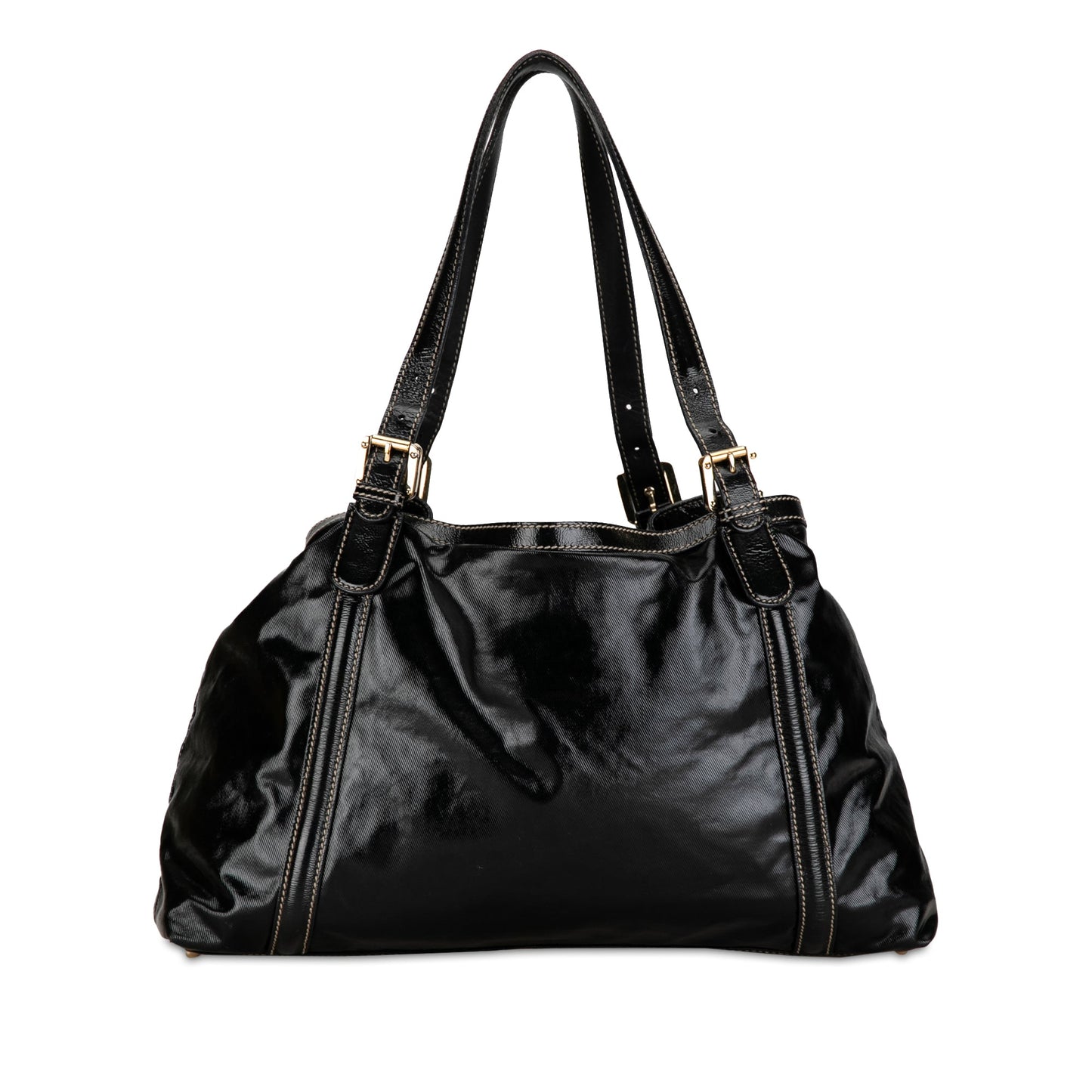 GUCCI Coated Canvas Dialux Britt Tote Tote Bag