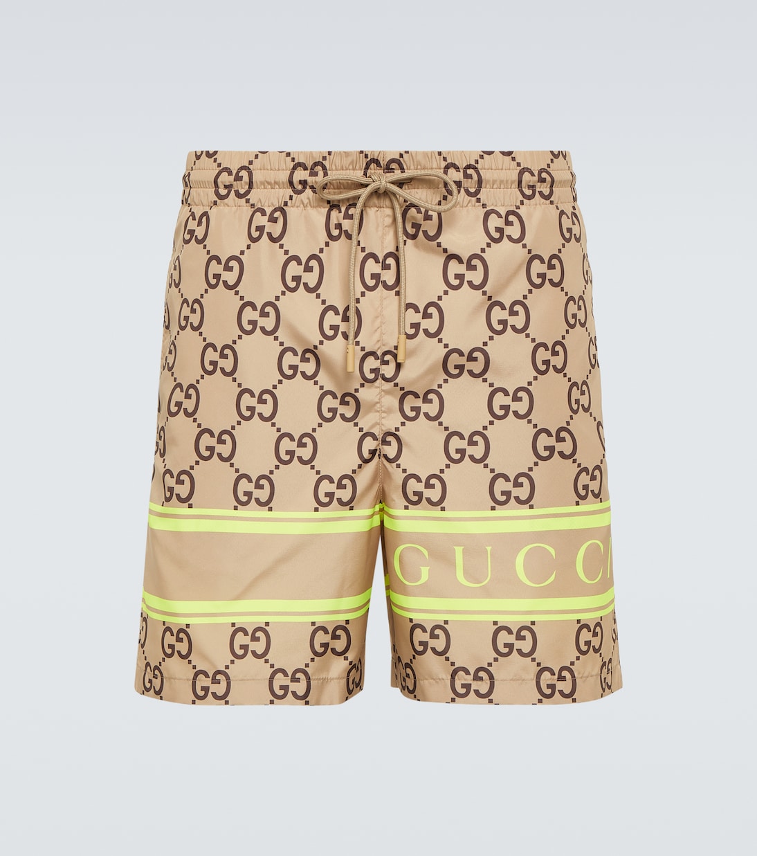 Gucci Men Gg Nylon Swimshorts