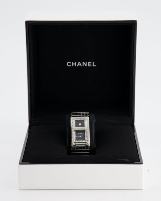 Chanel Code Coco Steel and Diamond Watch RRP ¬£8,400