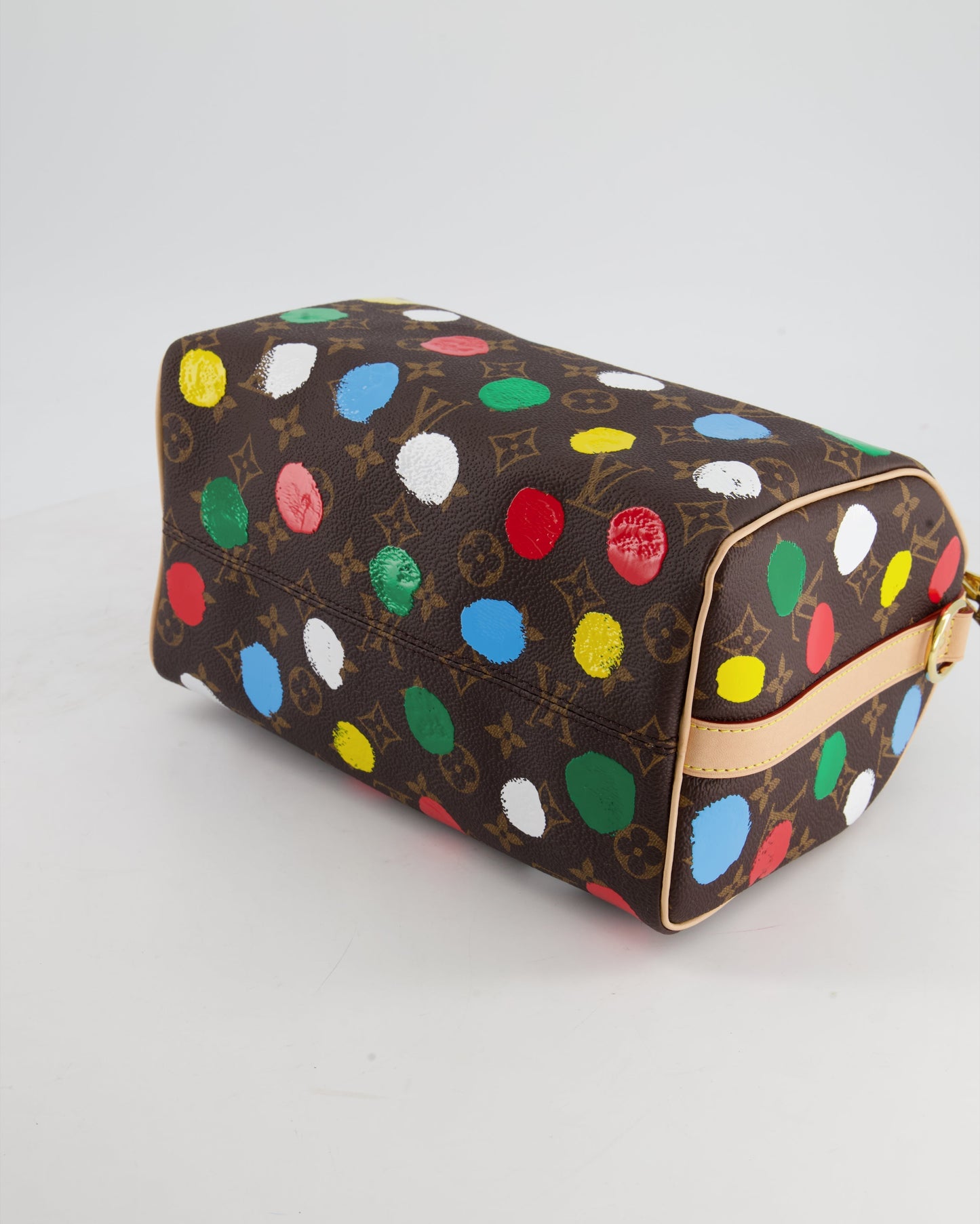 Louis Vuitton X Yayoi Kusama 25 Speedy Bag Bandoulière in Monogram Canvas