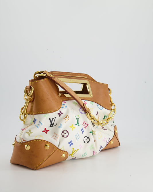 Louis Vuitton Murakami Monogram Multicolour Judy Bag with Gold Hardware
