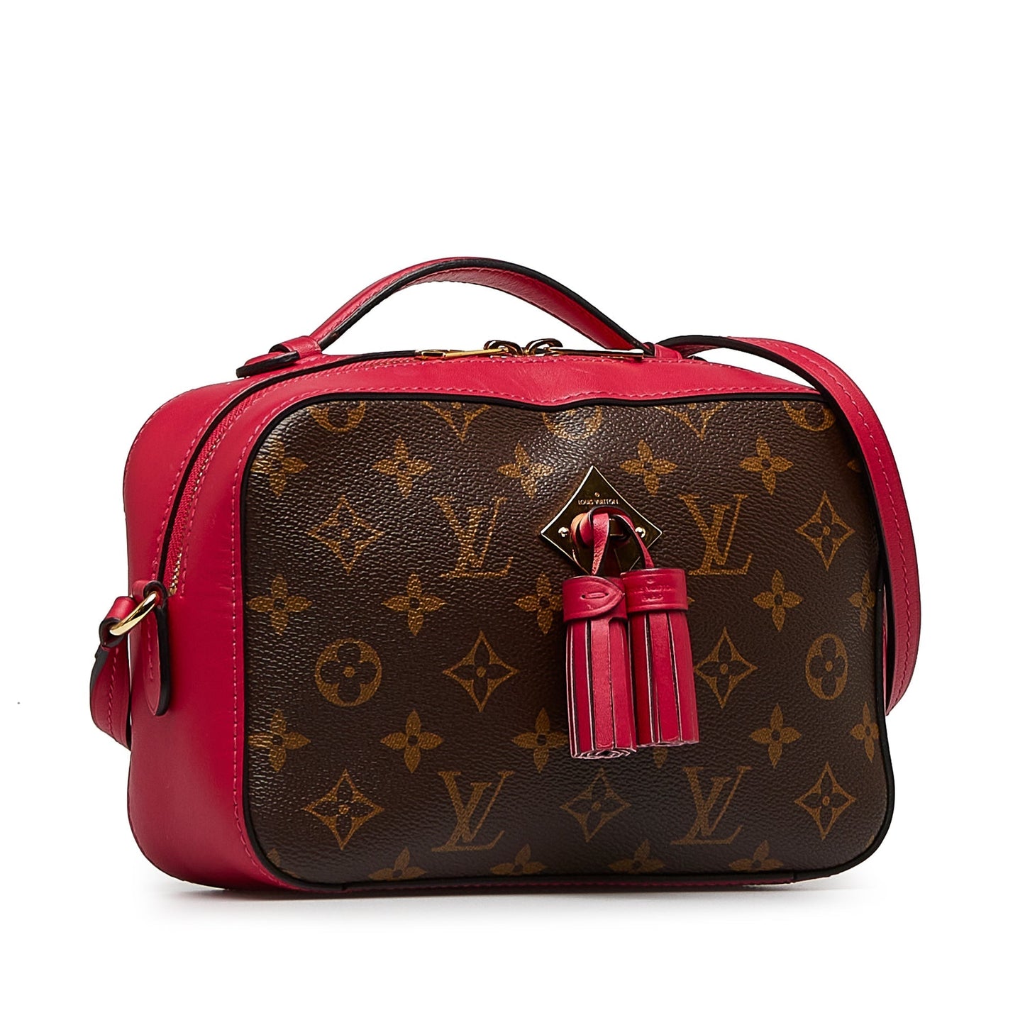 LOUIS VUITTON Monogram Saintonge Satchel
