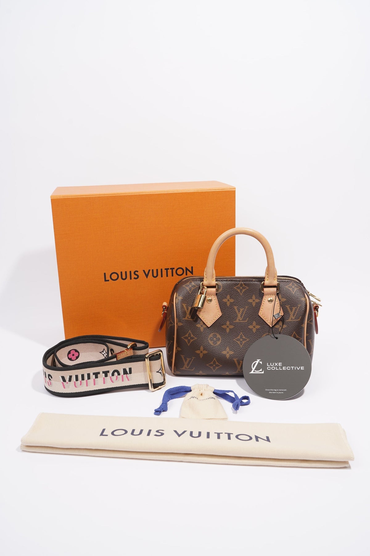 Louis Vuitton Speedy Bandoulière  Monogram Coated Canvas 20