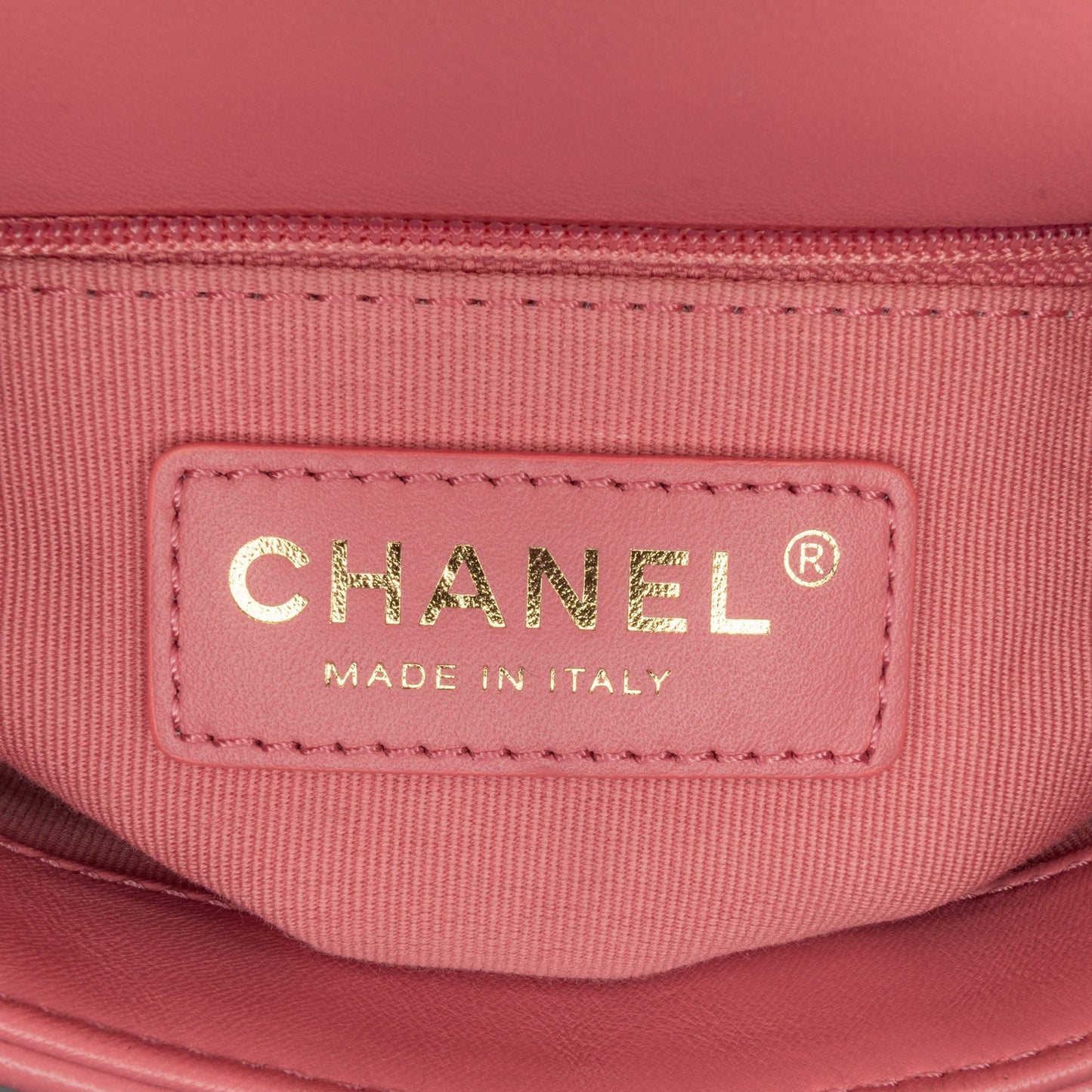 Pink Chanel Small Quilted Lambskin Dynasty Flap Crossbody Bag