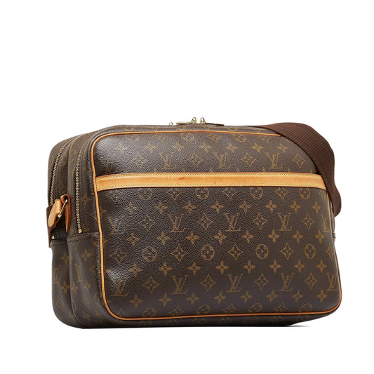 LOUIS VUITTON Monogram Reporter GM Crossbody Bag