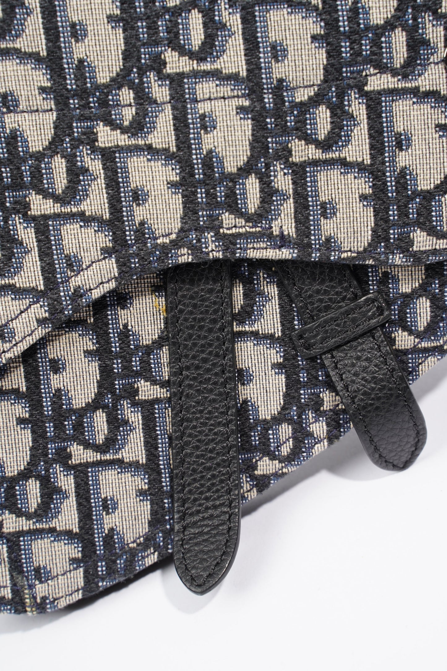 Christian Dior Saddle Belt Bag Oblique Canvas Mini