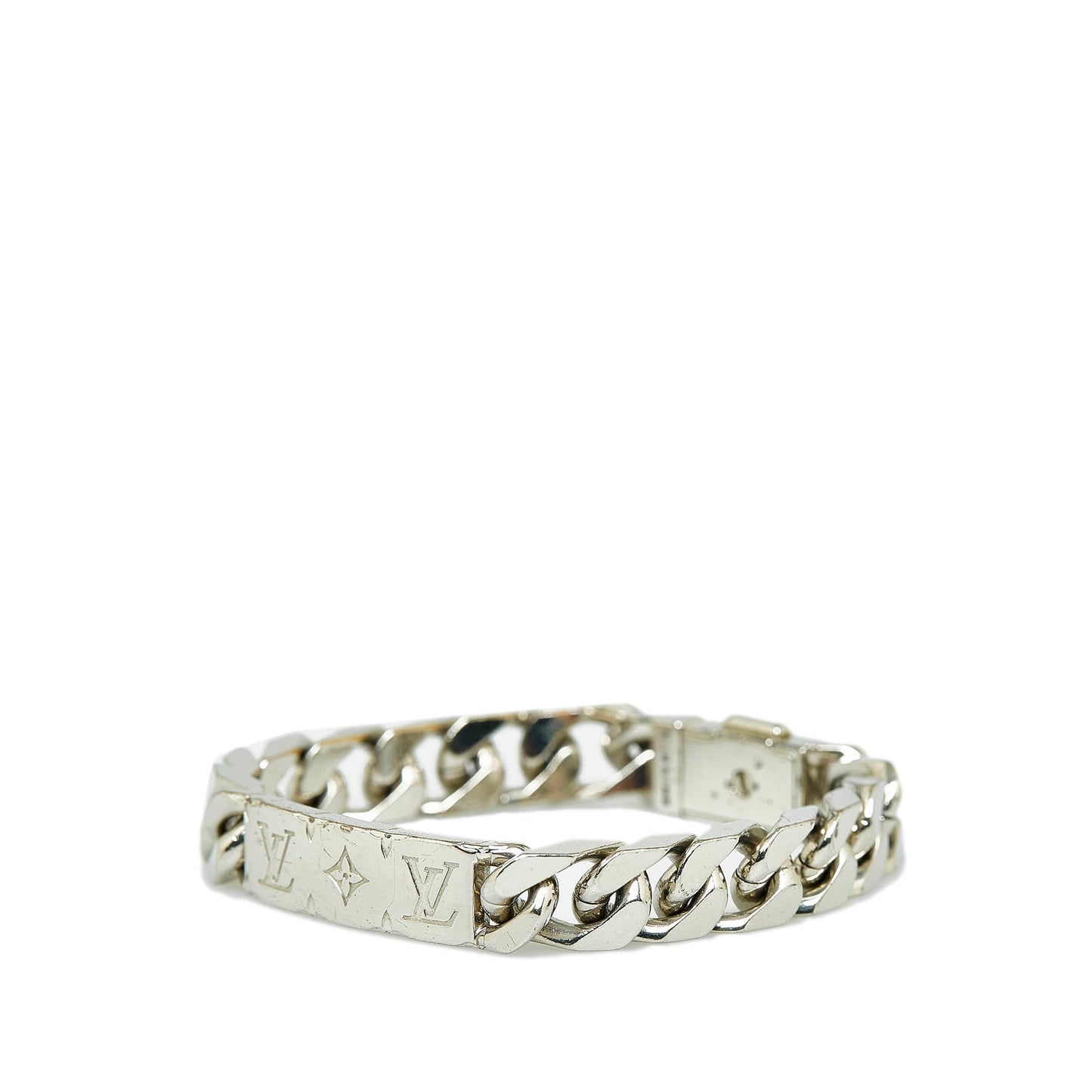 LOUIS VUITTON Monogram Chain Link Bracelet Costume Bracelet