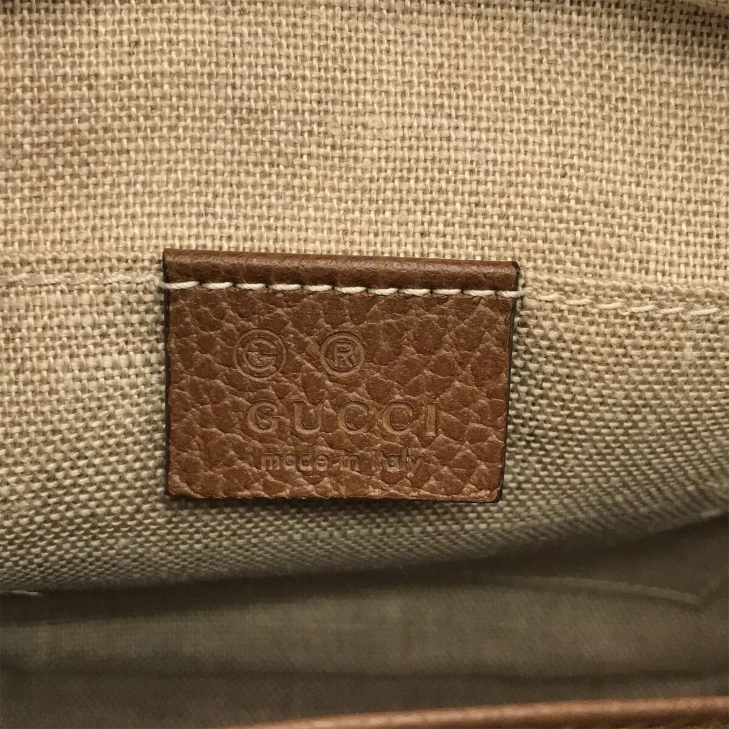 Gucci Bree Crossbody Bag Brown GG Canvas