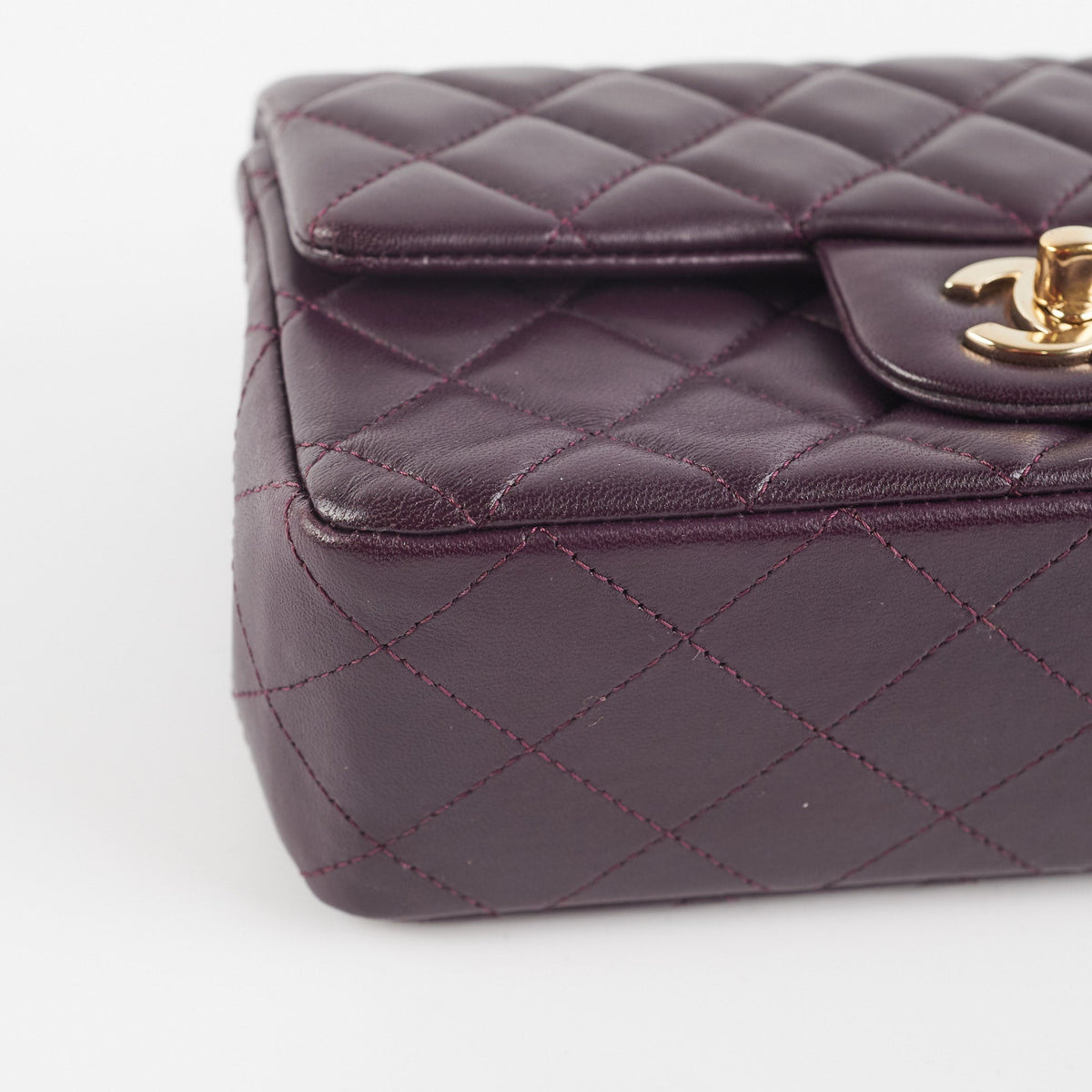 Chanel Mini Rectangular Purple