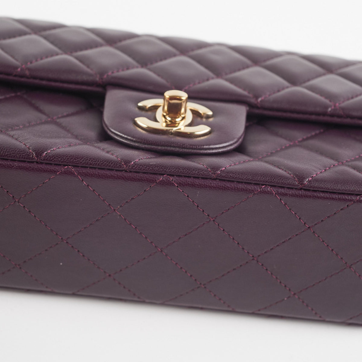 Chanel Mini Rectangular Purple