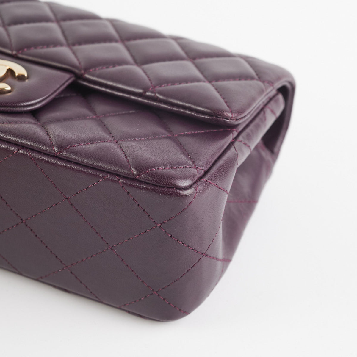 Chanel Mini Rectangular Purple