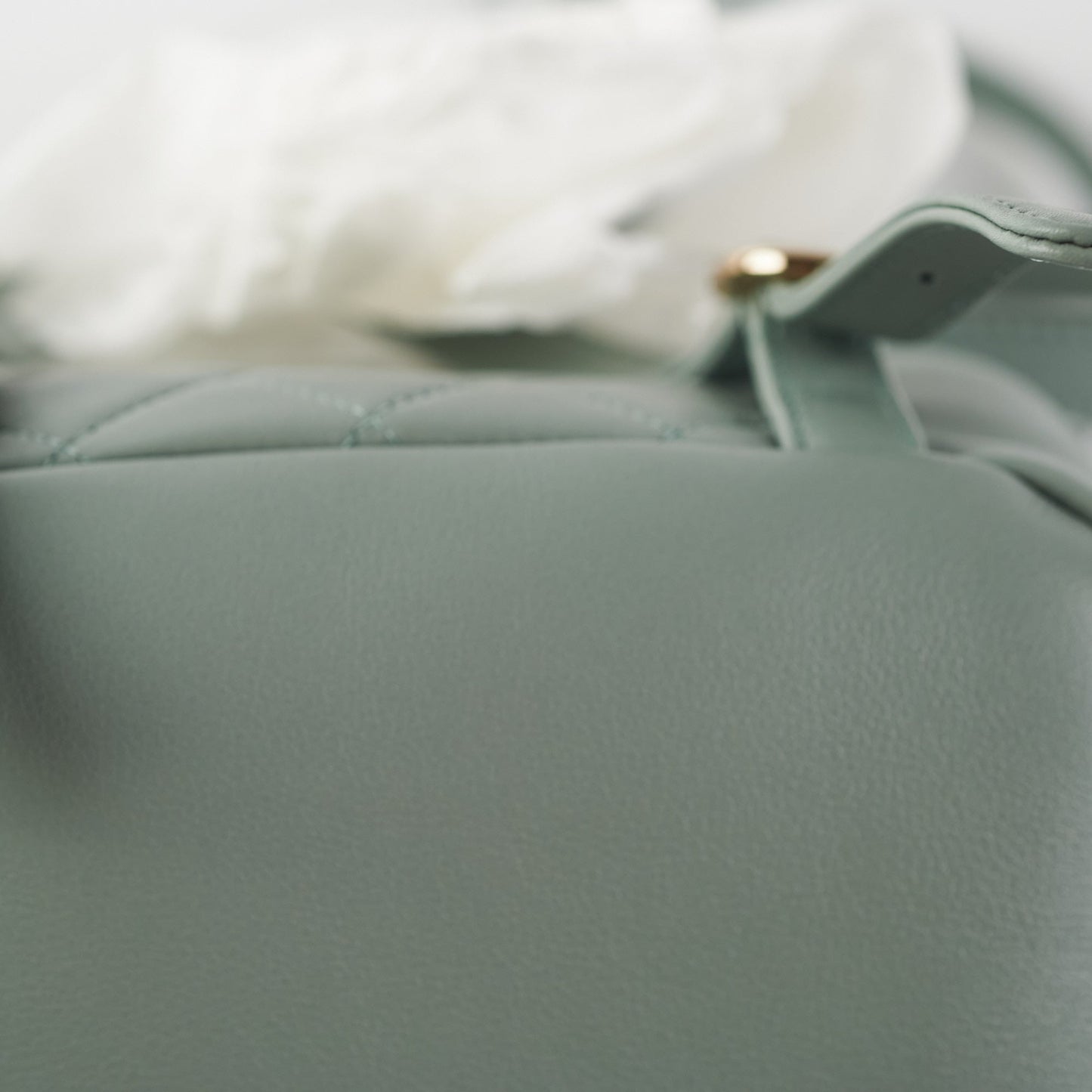 Chanel Mini Duma Backpack Grey Blue (Microchip)