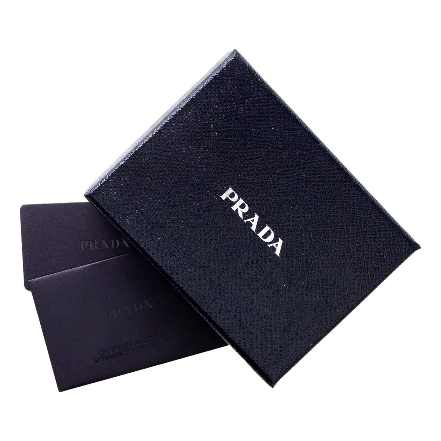 Prada Vitello Move Card Holder Wallet Cipria Beige Leather Logo Plaque