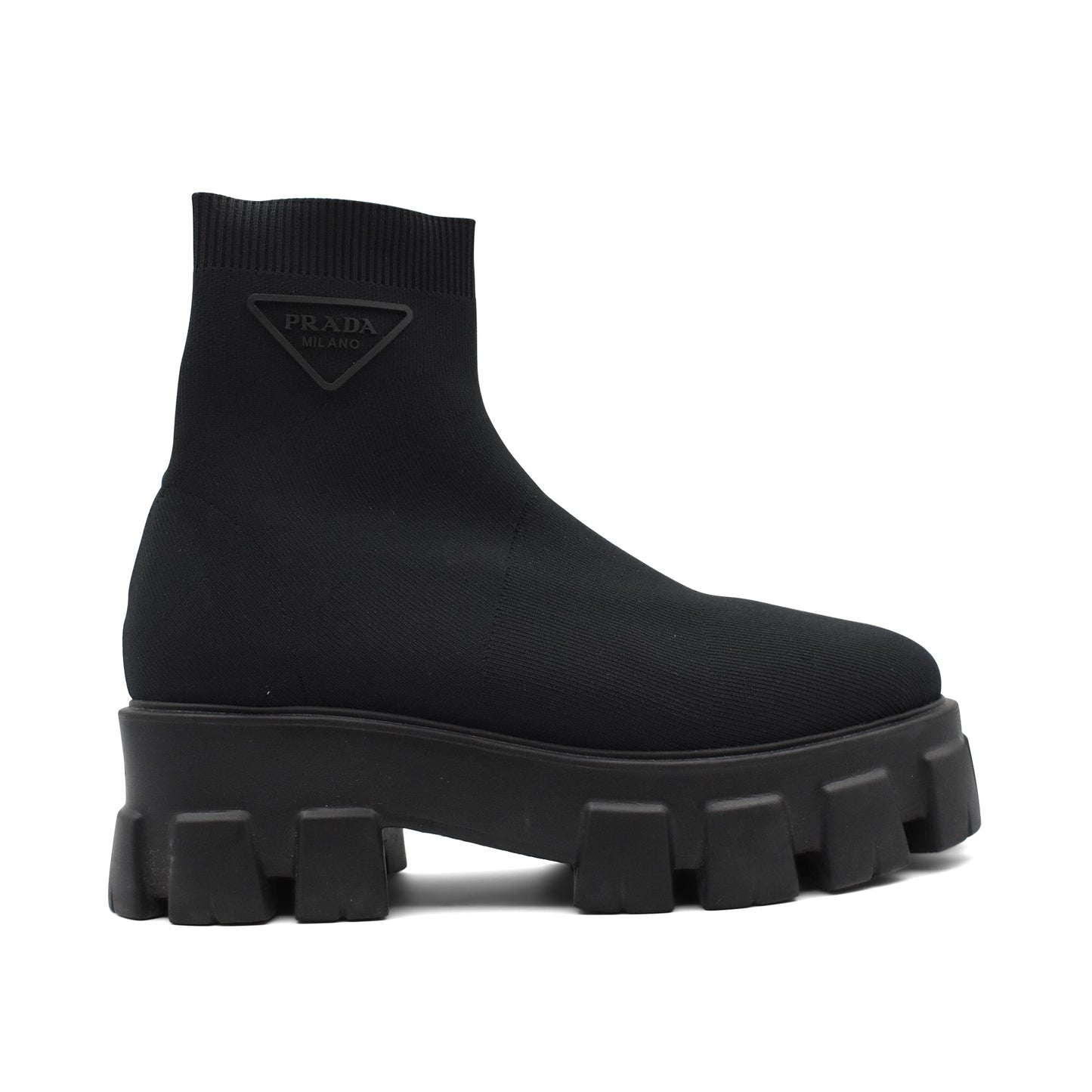 Prada 'Monolith' Sock Boot - Women's 37