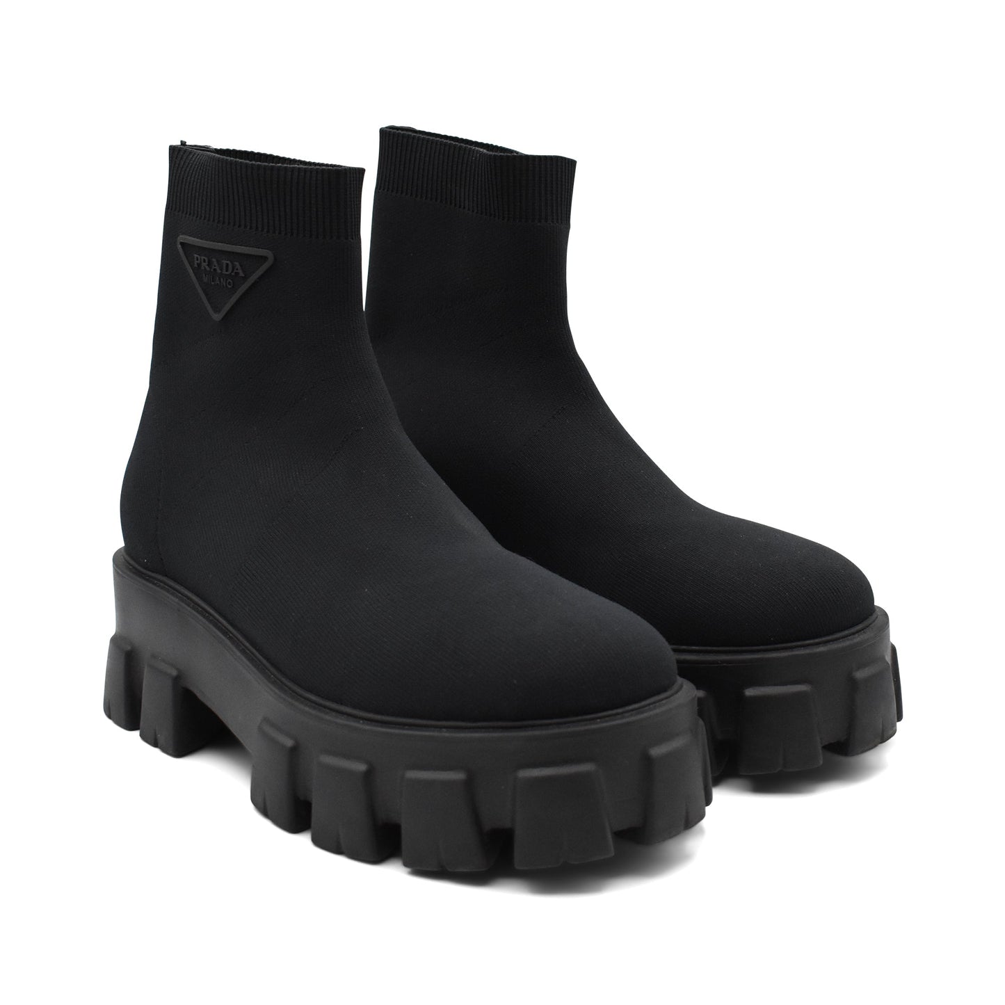 Prada 'Monolith' Sock Boot - Women's 37