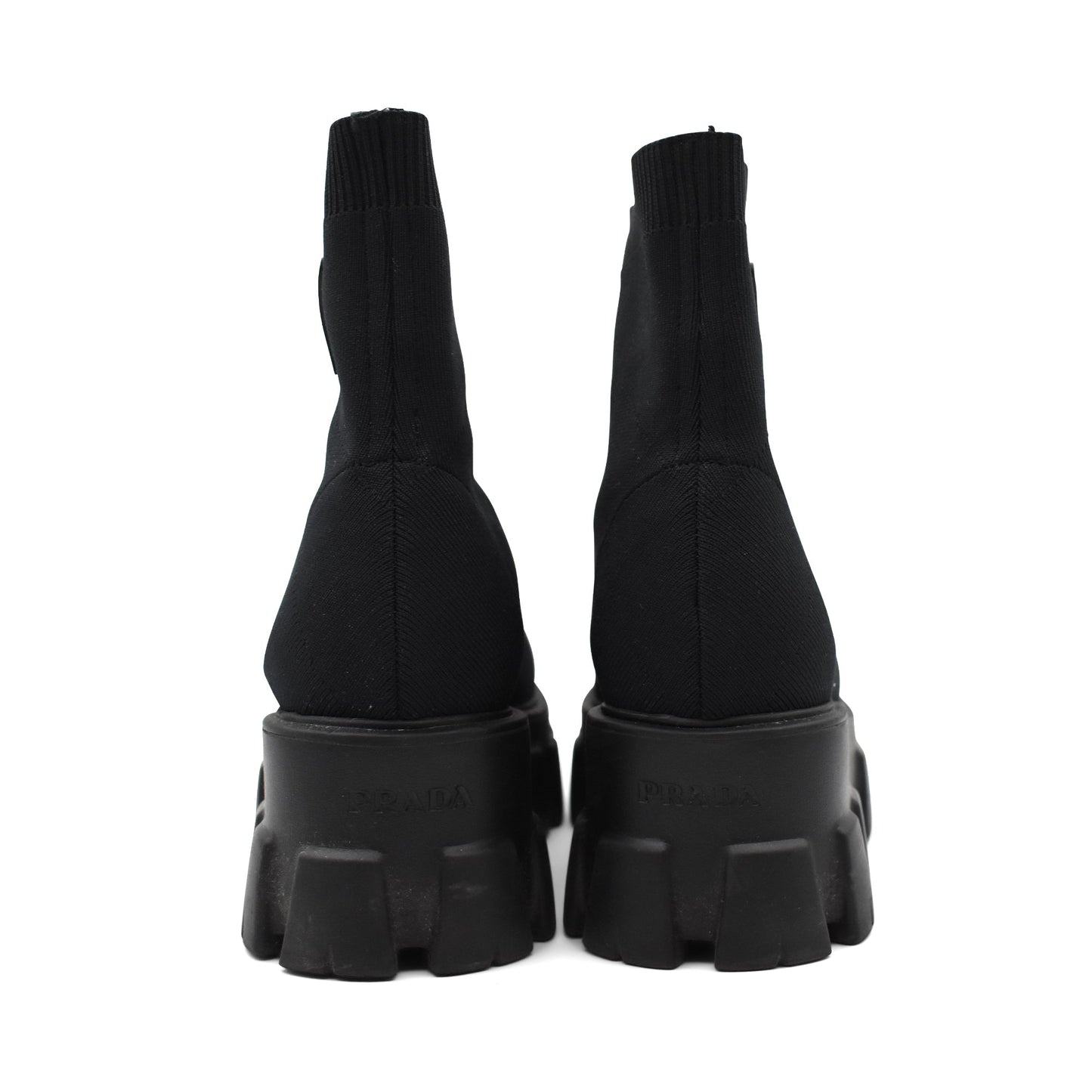 Prada 'Monolith' Sock Boot - Women's 37