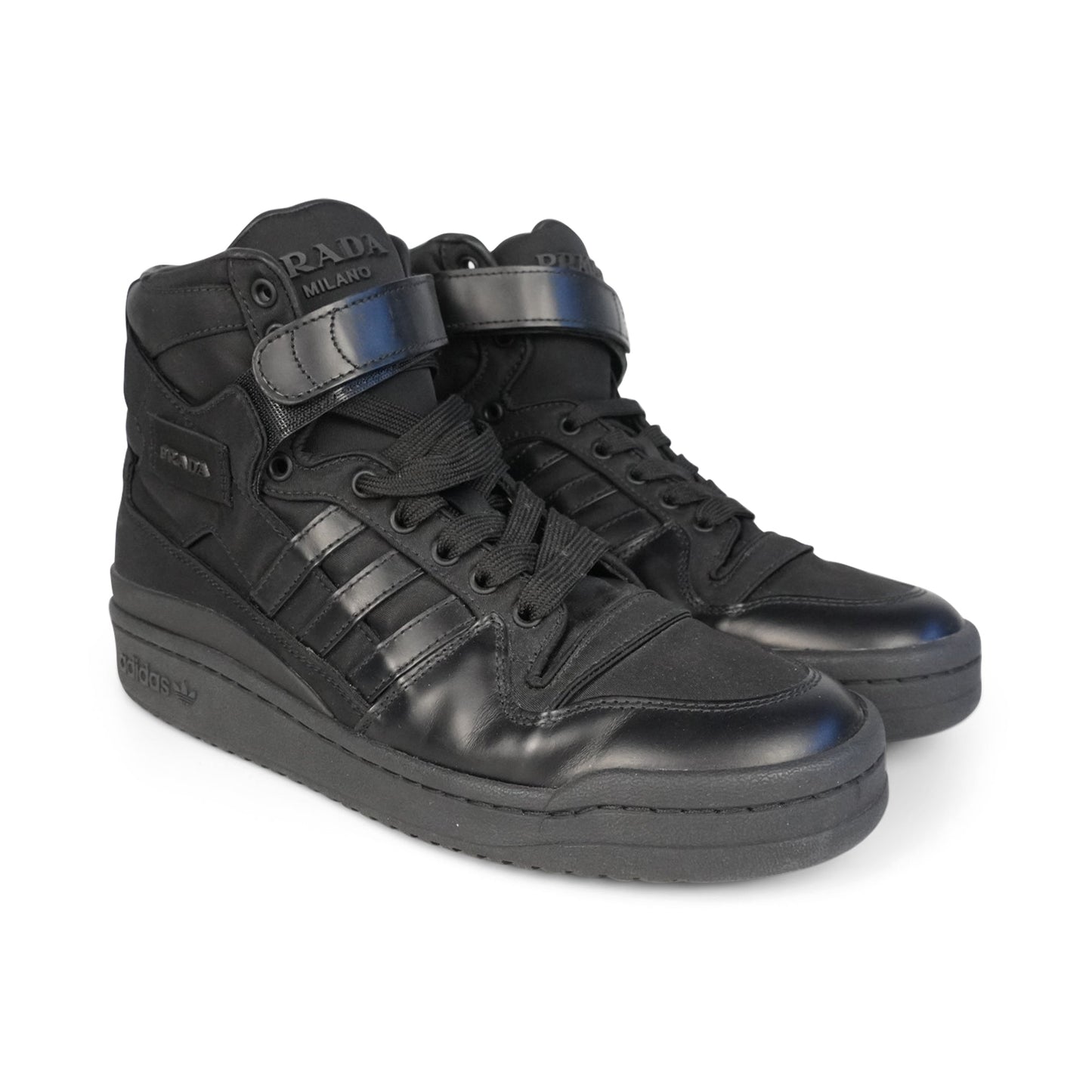 Adidas x Prada 'Superstar' High-Top Sneakers - Women's 40