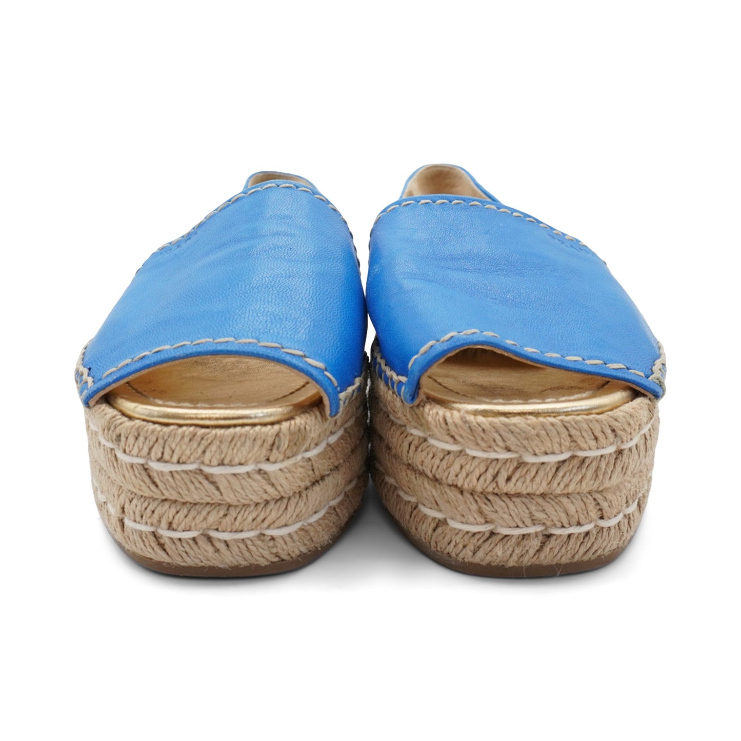 Prada Peep-Toe Espadrilles - Women's 36.5