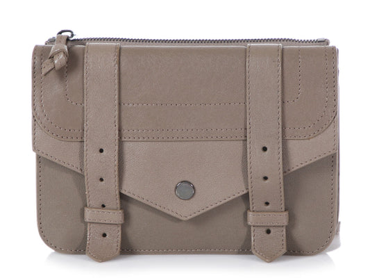 Proenza Schouler Taupe PS1 Crossbody Wallet