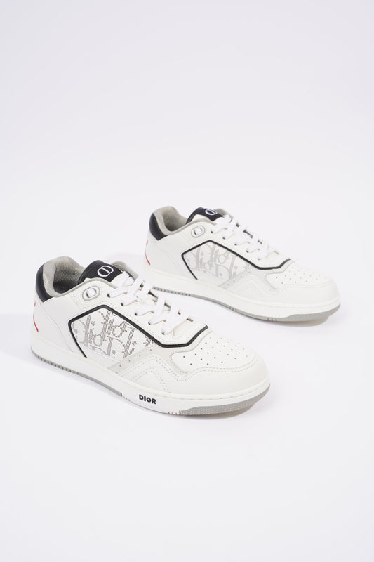 Christian Dior B27 Low-top White / Black Leather EU 39 UK 6