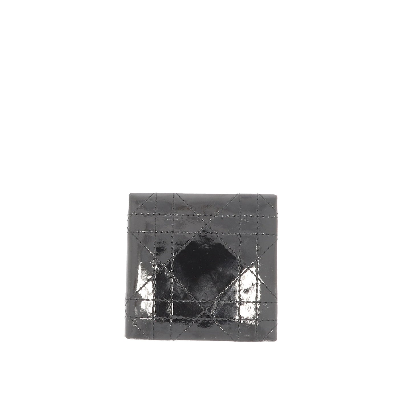 CHRISTIAN DIOR Pocket Mirror in Black Patent